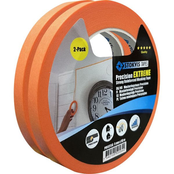 Maskeringstejp Precision Extreme färg: Orange 9M